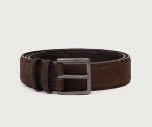ORCIANI – CINTURA NABUCK BLU