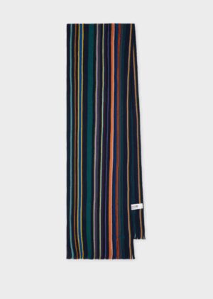 PAUL SMITH – SCIARPA RIGA BLU