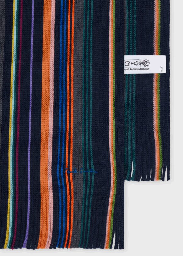 PAUL SMITH – SCIARPA RIGA BLU