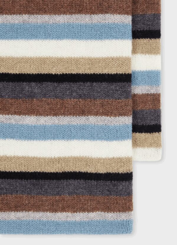 PAUL SMITH – SCIARPA RIGA NERO