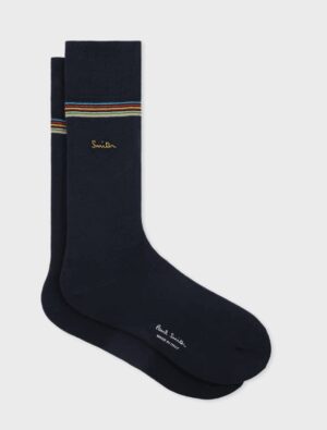 PAUL SMITH – CALZA LOGO BLU