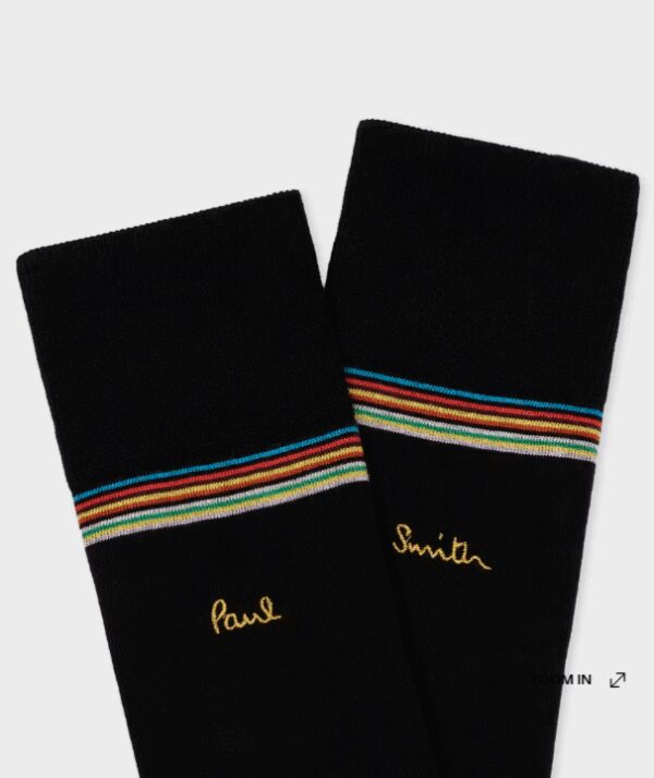 PAUL SMITH – CALZA LOGO NERO