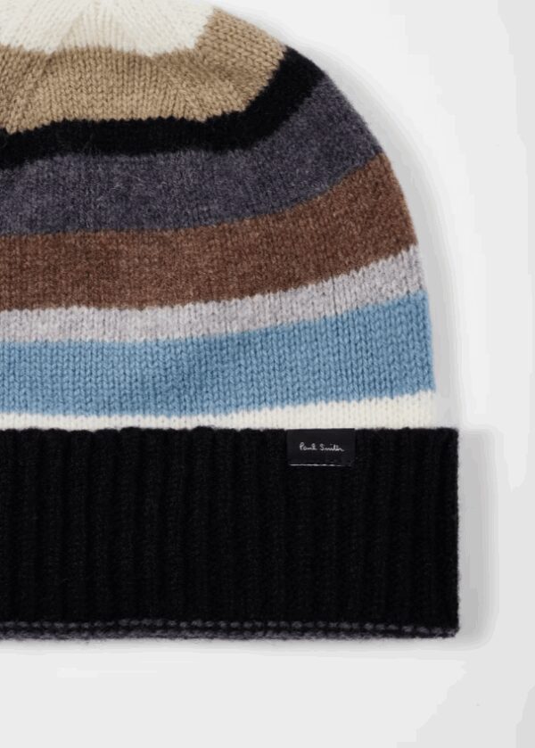 PAUL SMITH – CAPPELLO RIGA NERO