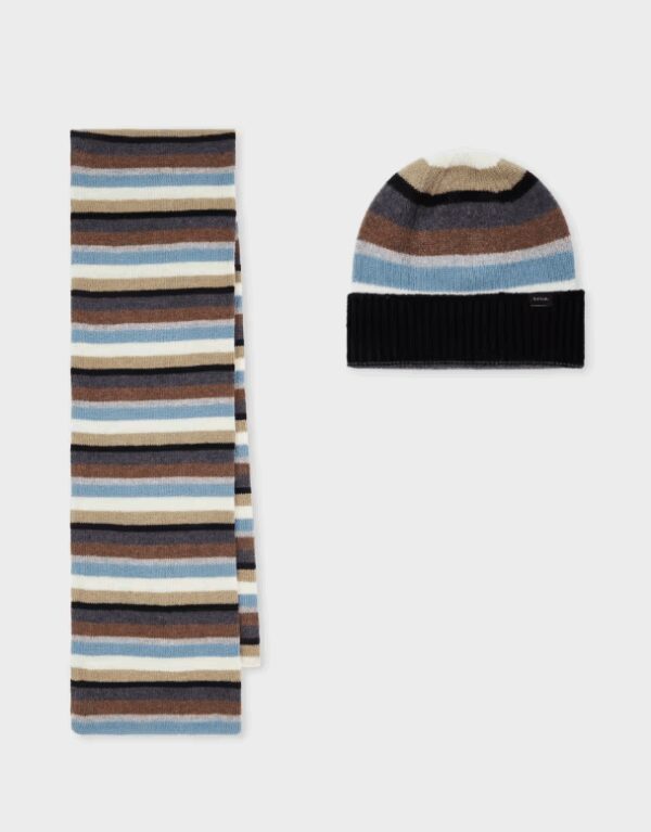 PAUL SMITH – CAPPELLO RIGA NERO