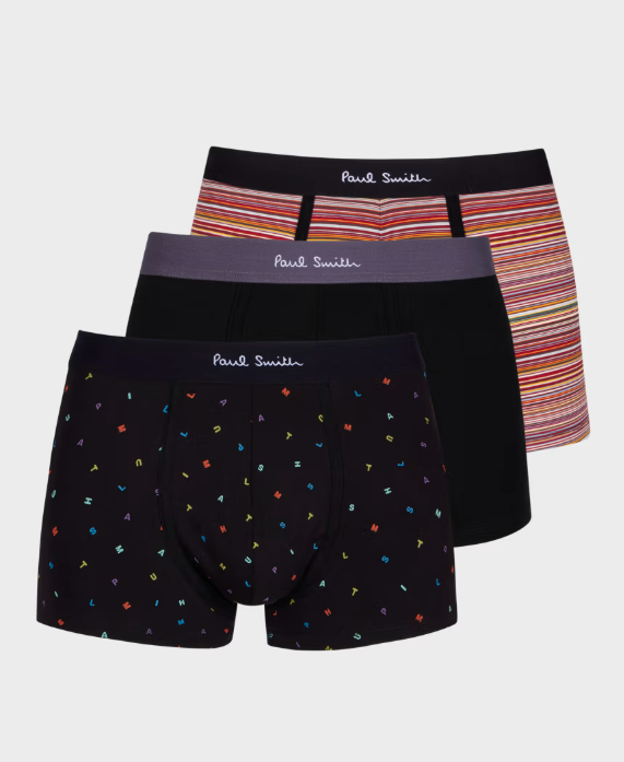 PAUL SMITH - TRIPAK BLK NERO PAUL SMITH – TRIPAK BLK NERO