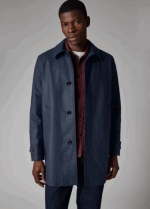 PAUL SMITH – CAPPOTTO SPINATO BLU