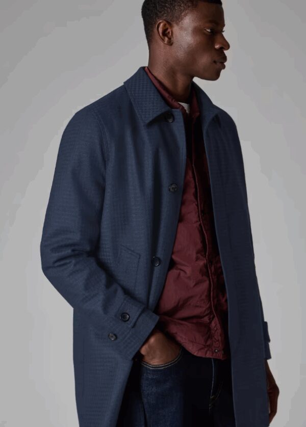 PAUL SMITH – CAPPOTTO SPINATO BLU