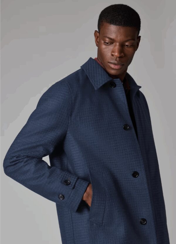 PAUL SMITH – CAPPOTTO SPINATO BLU