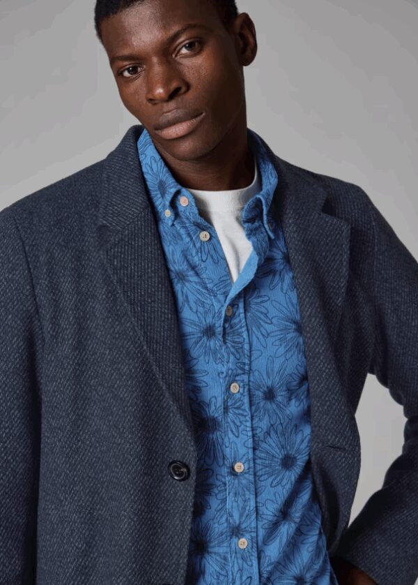 PAUL SMITH – CAPPOTTO PANNO BLU