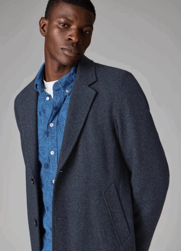 PAUL SMITH – CAPPOTTO PANNO BLU
