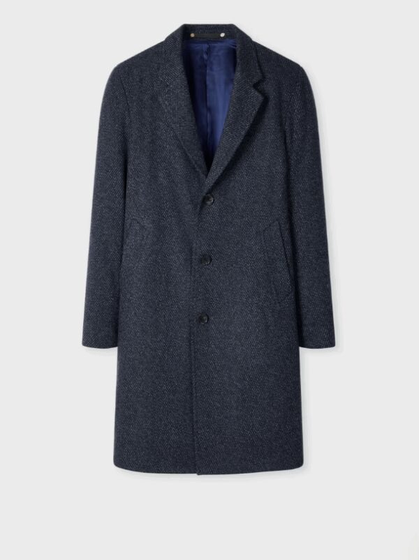PAUL SMITH – CAPPOTTO PANNO BLU