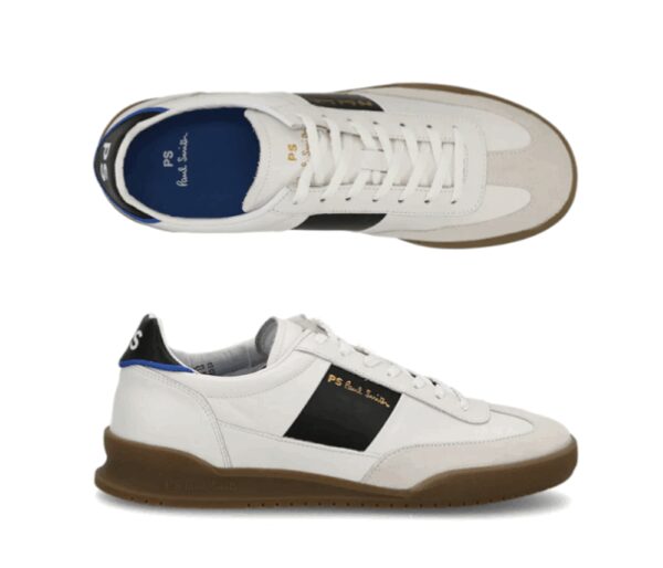 PAUL SMITH – SNEAKERS PELLE BIANCO