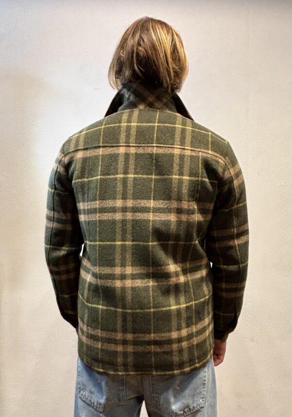 RENAVINE – OVERSHIRT LANA CHECK MILITARE