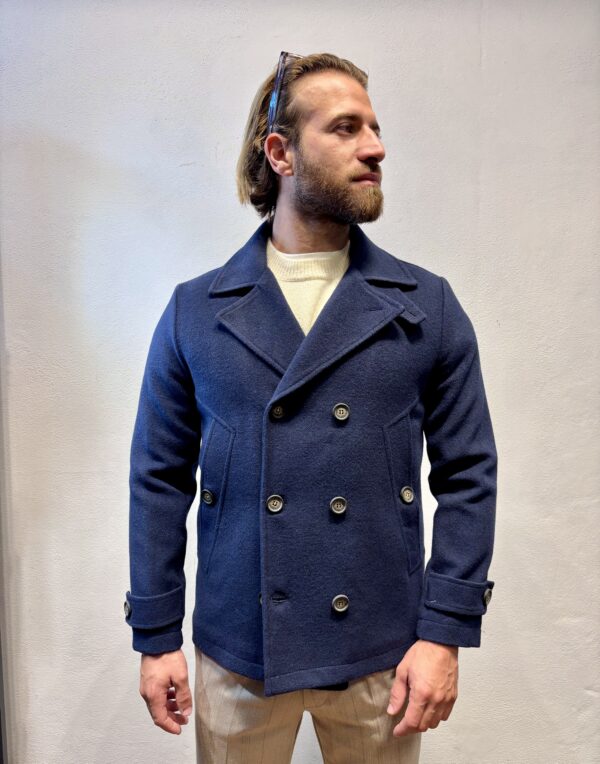 RENAVINE – PEACOAT LANA BLU