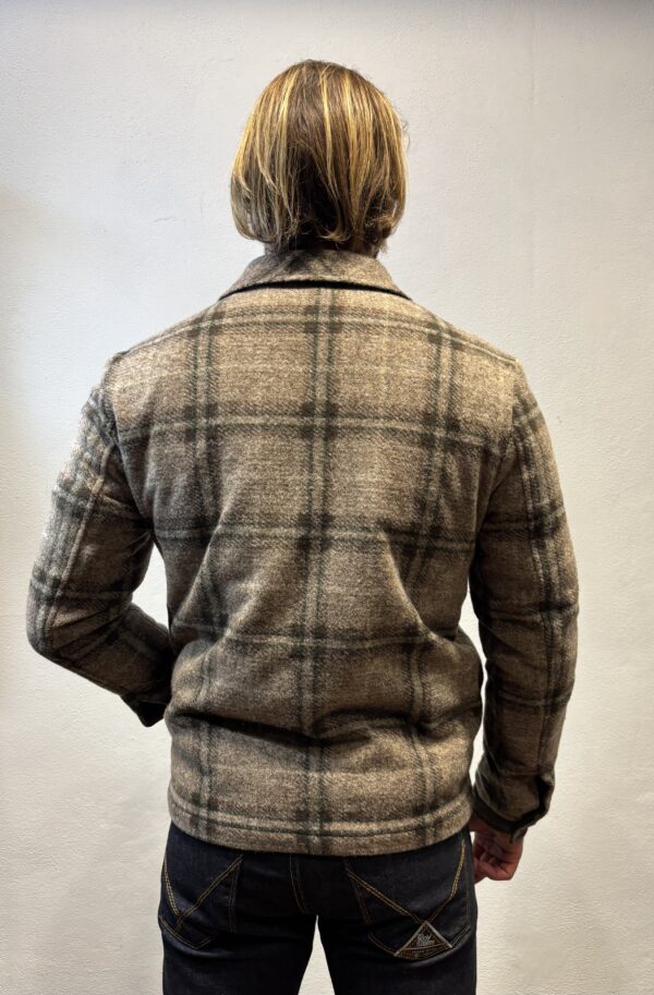 RENAVINE – GIACCA QUADRI BEIGE