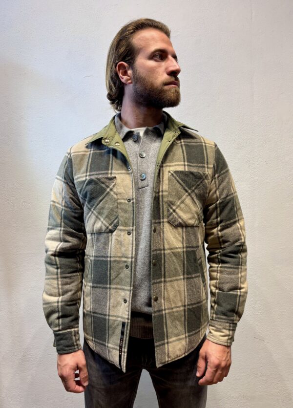 RENAVINE – CAMICIA REVERSIBILE MILITARE