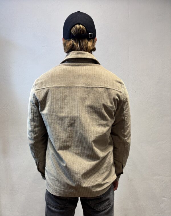 RENAVINE – OVERSHIRT VELLUTO BEIGE