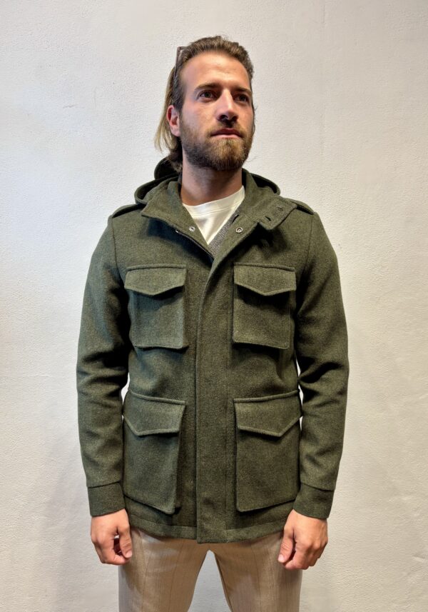 RENAVINE – PARKA TASCHE MILITARE