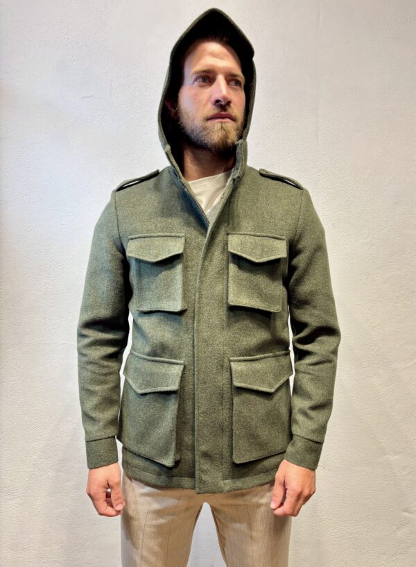 RENAVINE – PARKA TASCHE MILITARE