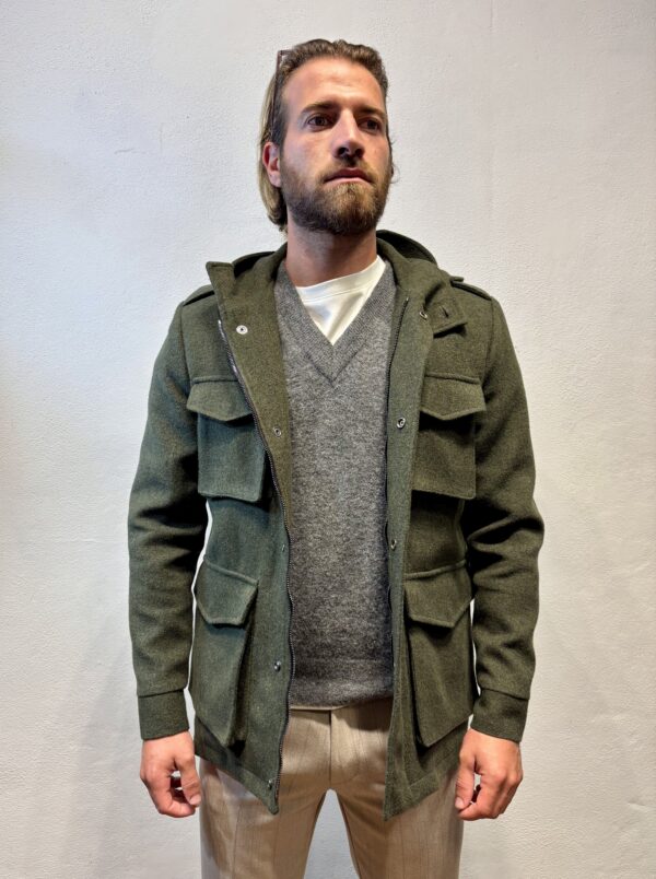 RENAVINE – PARKA TASCHE MILITARE
