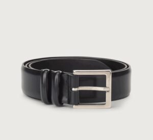 ORCIANI – CINTURA VITELLO BLU