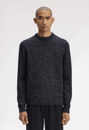 FRED PERRY – GIROCOLLO BICOLOR BLU