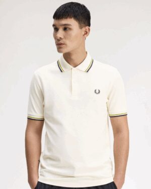 FRED PERRY – POLO M/M ECRU