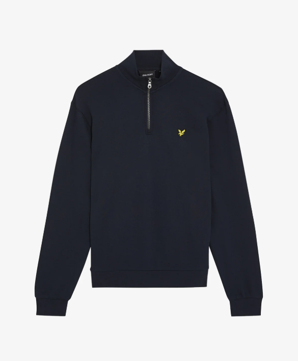 LYLE SCOTT - MEZZA ZIP BLU LYLE SCOTT – MEZZA ZIP BLU