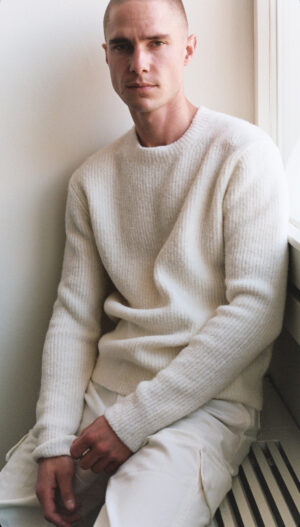 PAOLO PECORA MILANO – GIROCOLLO LAVORATO PANNA