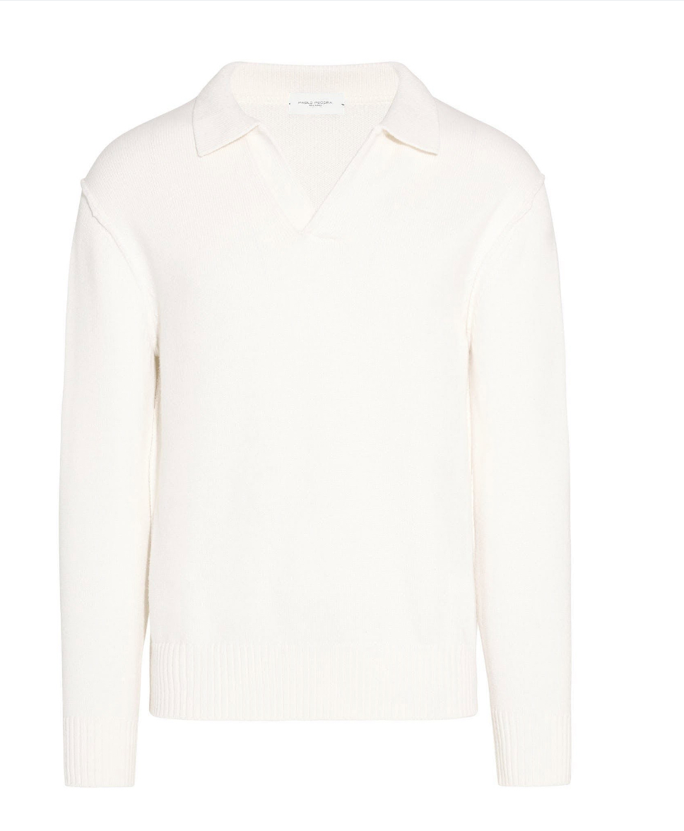 PAOLO PECORA MILANO - MAGLIA POLO PANNA PAOLO PECORA MILANO – MAGLIA POLO PANNA