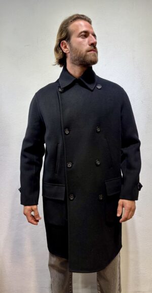 PAOLO PECORA MILANO – CAPPOTTO NERO