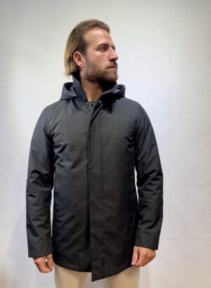 PEOPLE OF SHIBUYA – TRENCH TECNICO NERO