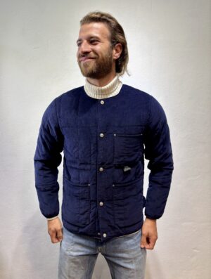 TAION – GIACCA IN VELLUTO BLU