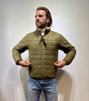 TAION – BOMBER REVERSIBILE OLIVE