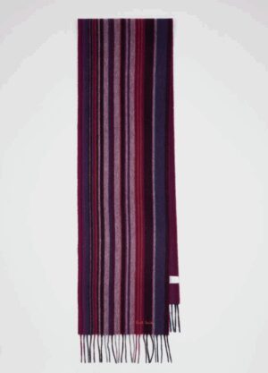 PAUL SMITH – SCIARPA RIGA BORDEAUX