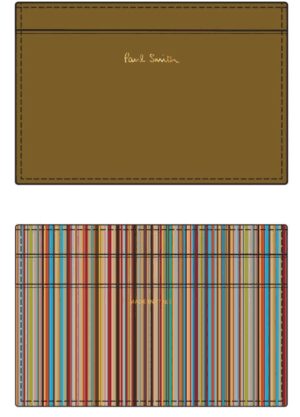 PAUL SMITH – PORTACARTE  BEIGE