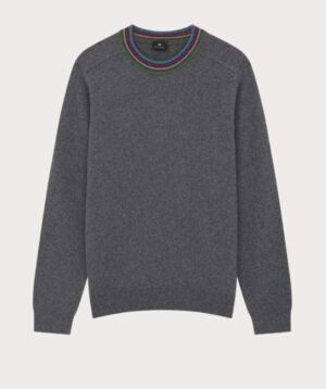 PAUL SMITH – GIROCOLLO LANA GRIGIO