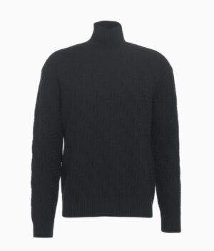 PAUL SMITH - SNEAKERS PELLE BIANCO PAOLO PECORA MILANO – MAGLIA LUPETTO NERO