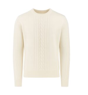 PAUL SMITH - SNEAKERS PELLE BIANCO PAOLO PECORA MILANO – MAGLIA LAVORATO PANNA