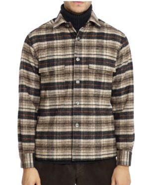 XACUS – OVERSHIRT QUADRO BLU