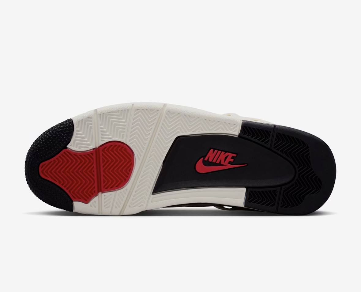 NIKE - AIR JORDAN 4 RÉTRO FLIGHT CLUB BIANCO NERO NIKE – AIR JORDAN 4 RÉTRO FLIGHT CLUB BIANCO NERO