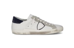 PHILIPPE MODEL – PARIS PELLE BIANCO BLU