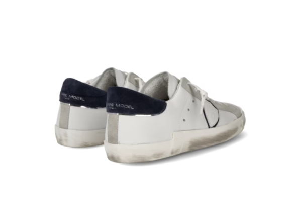 PHILIPPE MODEL - PARIS PELLE BIANCO BLU PHILIPPE MODEL – PARIS PELLE BIANCO BLU