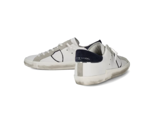 PHILIPPE MODEL - PARIS PELLE BIANCO BLU PHILIPPE MODEL – PARIS PELLE BIANCO BLU