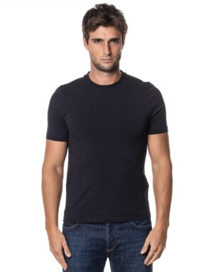 PAOLO PECORA MILANO - POLO CAMICIA M/L BLU ALPHA STUDIO – T-SHIRT BASIC BLU
