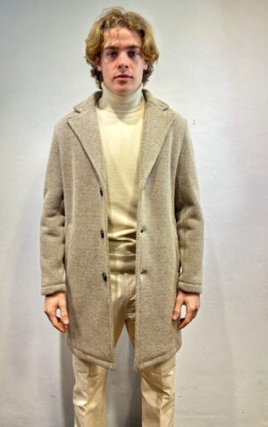 RENAVINE - CAMICIA REVERSIBILE BLU RENAVINE – CAPPOTTO SABBIA