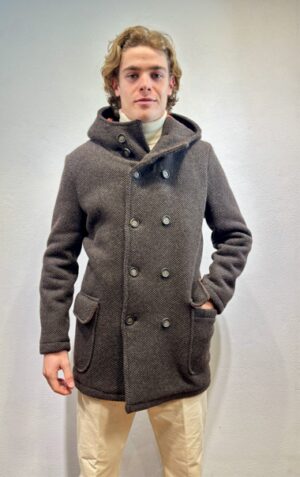 RENAVINE - CAMICIA REVERSIBILE BLU RENAVINE – PARKA DOPPIO PETTO MORO