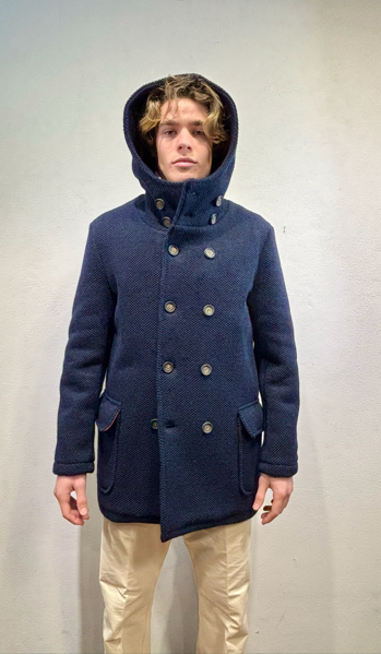 RENAVINE - PARKA DOPPIO PETTO BLU RENAVINE – PARKA DOPPIO PETTO BLU