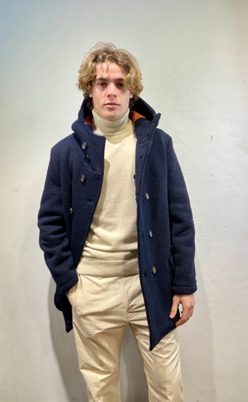 RENAVINE - PARKA DOPPIO PETTO BLU RENAVINE – PARKA DOPPIO PETTO BLU