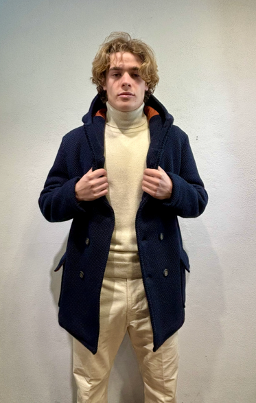 RENAVINE - PARKA DOPPIO PETTO BLU RENAVINE – PARKA DOPPIO PETTO BLU